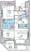 ジェノヴィア東日暮里グリーンヴェールの間取り画像