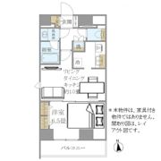 PREMIUM CUBE 上野の間取り画像