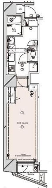 TRADIS NIPPORI Sの間取り画像