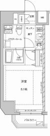 ジェノヴィア東大前グリーンヴェールの間取り画像