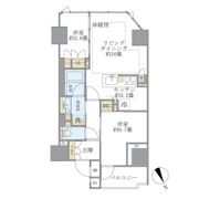 Brillia 上野松が谷 The Residenceの間取り画像