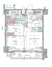 コンシェリア町屋の間取り画像