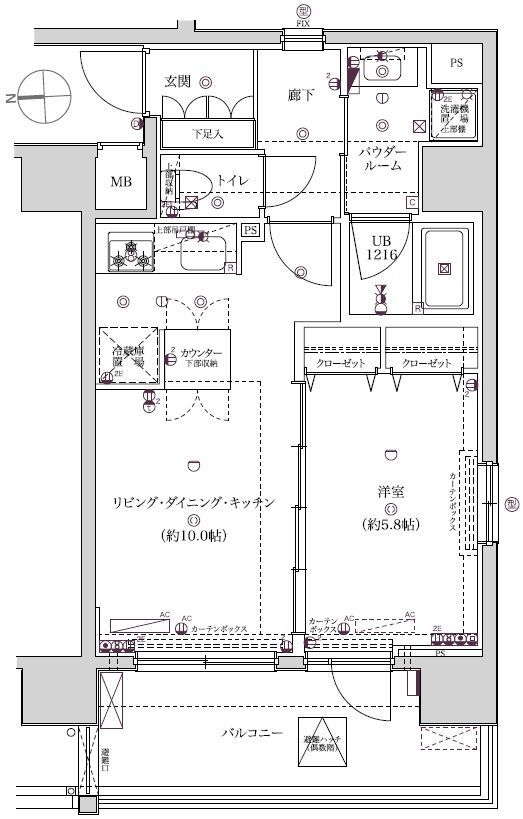 間取図