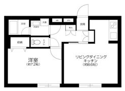 toggle護国寺の間取り画像