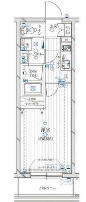 レガリス新宿落合の間取り画像