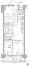 パークアクシス文京本郷の間取り画像