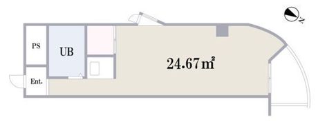 アルス市ヶ谷の間取り画像
