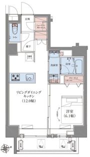CREATIF蔵前の間取り画像