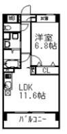 プライムアーバン千駄木の間取り画像
