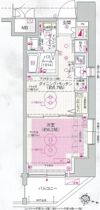 エステムプラザ飯田橋タワーレジデンスの間取り画像