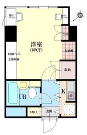 ラフィーネ早稲田の間取り画像