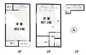 Happyness北千住の間取り画像