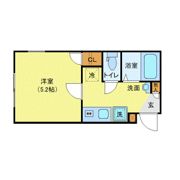 グレースコート町屋の間取り画像
