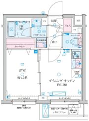 GENOVIA京成立石Ⅴの間取り画像