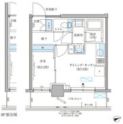 パークアクシス文京本郷の間取り画像
