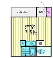 サンダーソンレジデンスの間取り画像
