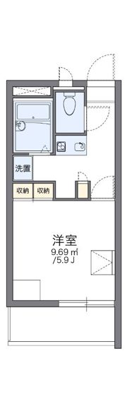 レオパレスグランデの間取り画像