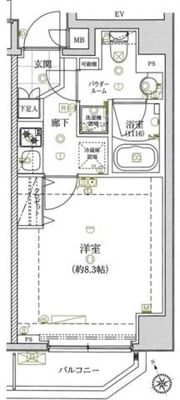レアライズ田端の間取り画像