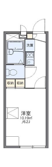 レオパレスフォンターナの間取り画像