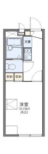 レオパレスフォンターナの間取り画像