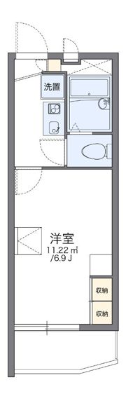 レオパレスアルテ駒沢大学の間取り画像