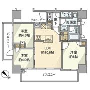 クレア新小岩デジーノの間取り画像