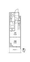リテラス南千住サウスの間取り画像