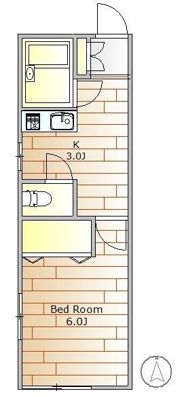 ウィング三軒茶屋の間取り画像