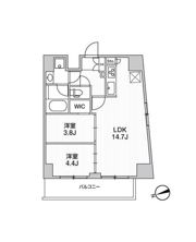 リテラス南千住サウスの間取り画像