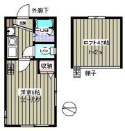 アミューズ東中野の間取り画像