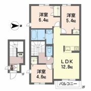 シャーメゾン水足Aの間取り画像