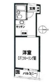 トップ三軒茶屋第5の間取り画像