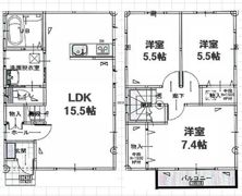 グランソフィア御幸 2の間取り画像