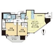 ライオンズ門前仲町レジデンスの間取り画像