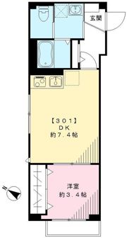 フォルトゥーナ千駄木の間取り画像