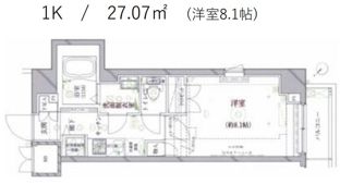 クレイシア世田谷野沢の間取り画像