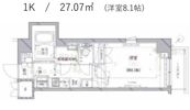 クレイシア世田谷野沢の間取り画像