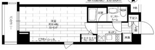 ステージファースト新御徒町の間取り画像