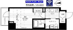 ステージファースト秋葉原の間取り画像