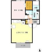 カルチェ Ⅵの間取り画像