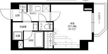グラントゥルース本郷の間取り画像