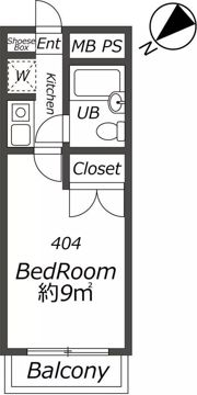 プレール方南町の間取り画像