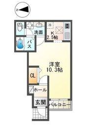 M’s 鳳の間取り画像