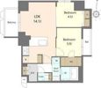 S-RESIDENCE高岳bresa(ブレサ)の間取り画像