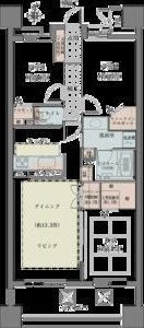 リエトコート丸の内の間取り画像