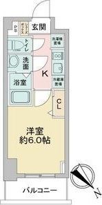 アステリ鶴舞テーセラの間取り画像