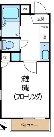 セントエルモ三ノ輪の間取り画像