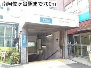 近くの南阿佐ヶ谷駅まで700m(徒歩9分)