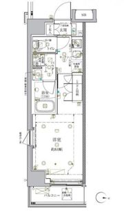 クレイシア新宿中落合の間取り画像
