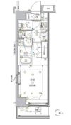 クレイシア新宿中落合の間取り画像